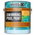 Insl-X By Benjamin Moore Insl-X Indoor and Outdoor Satin Ocean Blue Synthetic Rubber Swimming Pool Paint 1 gal RP2723092-01